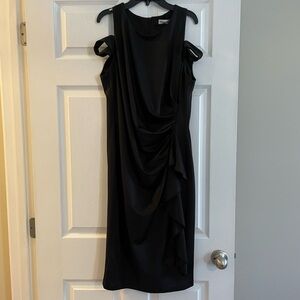 Grace Karin Black Midi Dress